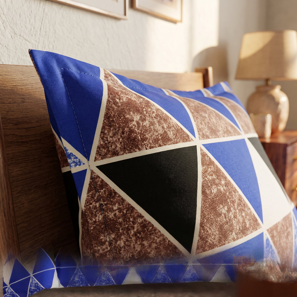 3D Printed Cotton Satin Double Bed Bedsheet