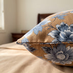 3D Printed Cotton Satin Double Bed Bedsheet