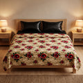 Fleece AC Blanket - Double Bed - Ultra Soft Embossed Quilted Design