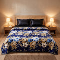 Fleece AC Blanket - Double Bed - Ultra Soft Embossed Quilted Design