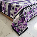 Fleece AC Blanket - Double Bed - Ultra Soft Embossed Quilted Design