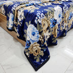 Fleece AC Blanket - Double Bed - Ultra Soft Embossed Quilted Design