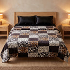 Fleece AC Blanket - Double Bed - Ultra Soft Embossed Quilted Design