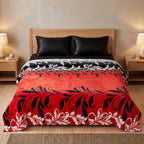 Fleece AC Blanket - Double Bed - Ultra Soft Embossed Quilted Design