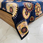Fleece AC Blanket - Double Bed - Ultra Soft Embossed Quilted Design
