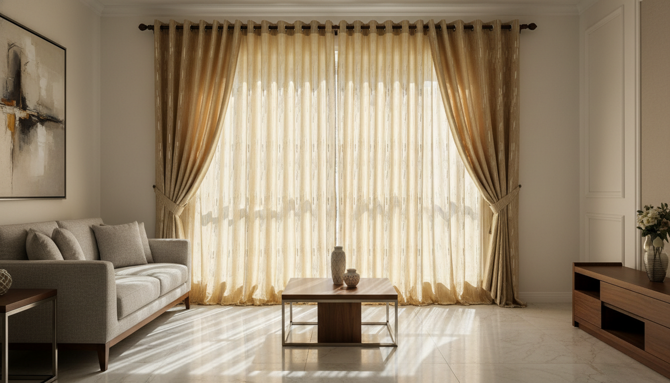 ✨3D Printed Turkish Velvet Curtain – Premium Quality✨