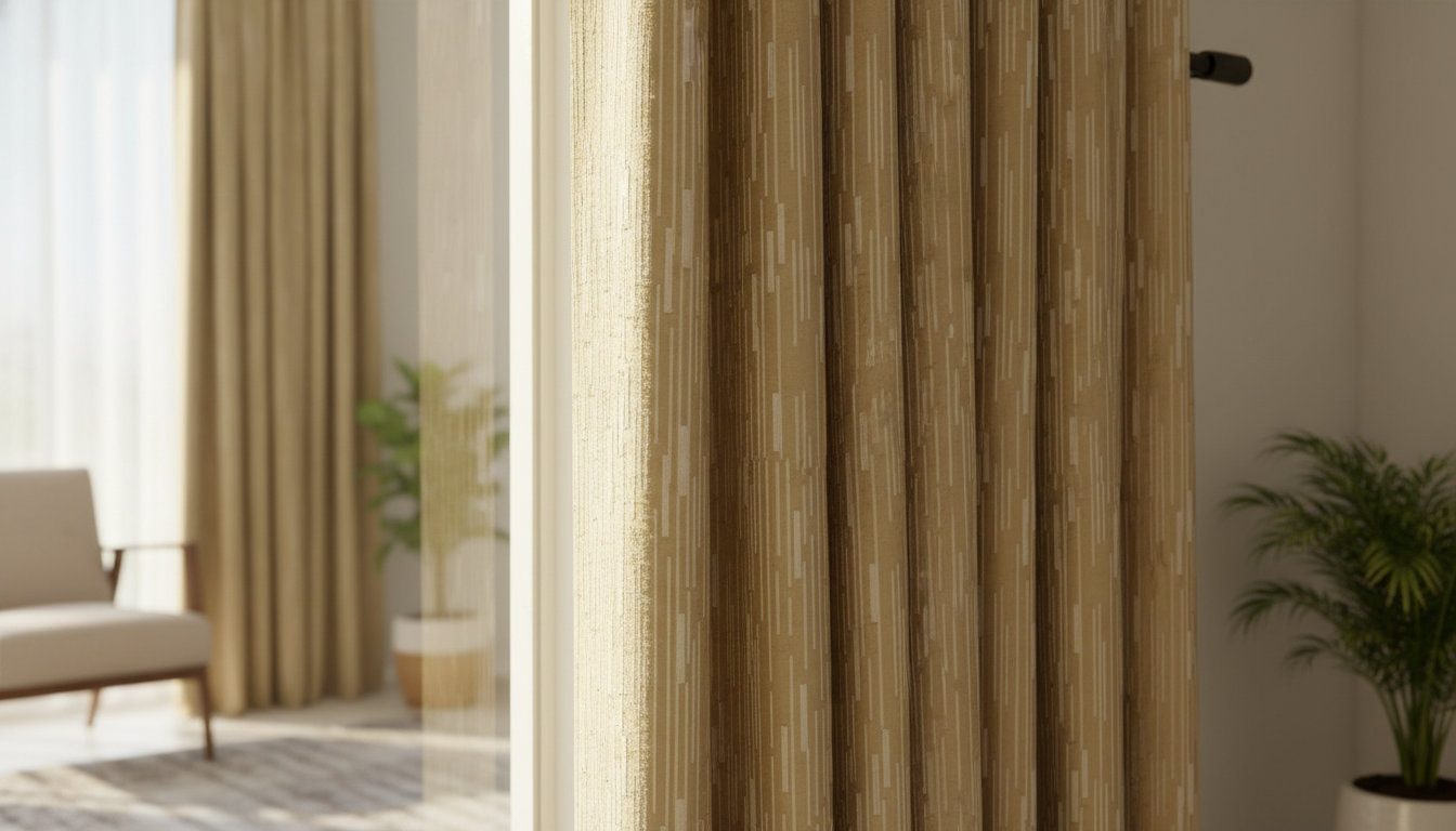 ✨3D Printed Turkish Velvet Curtain – Premium Quality✨