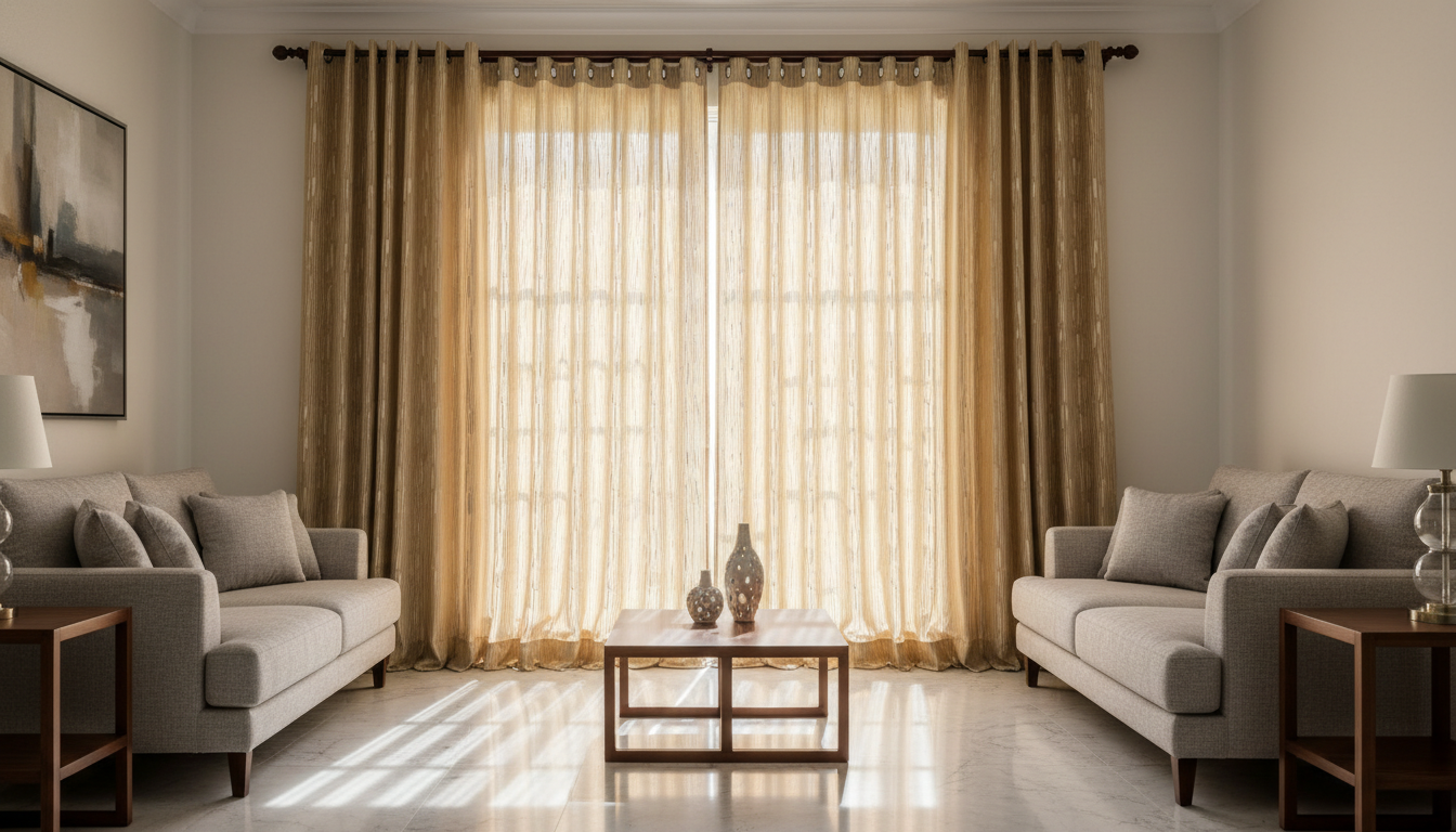 ✨3D Printed Turkish Velvet Curtain – Premium Quality✨